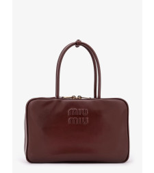 [Miu Miu] Tote bag FW26 5BB117VMON2CRWF0NBL