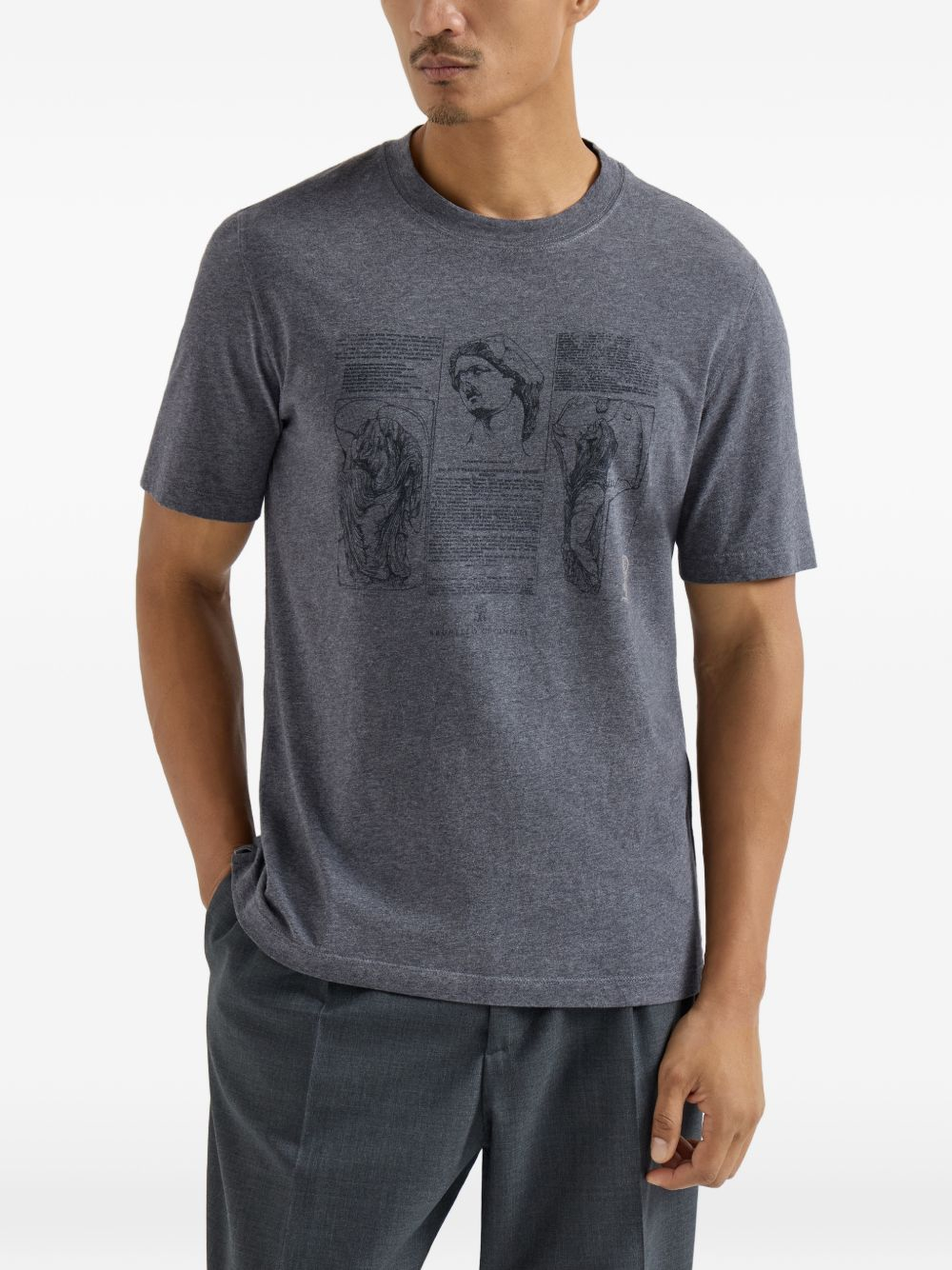 [Brunello Cucinelli] T-shirts Short Sleeve SS26 M0B138517CIF40