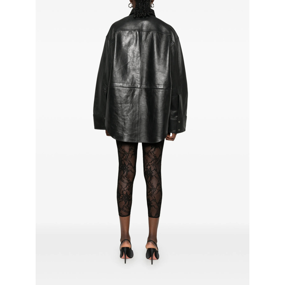[HAIKURE] Leather Jacket FW26 HEW06107 PL008TP C0100
