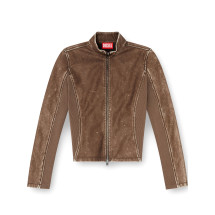 [Diesel] Leather Jacket FW26 A233800NJCJ7BB