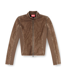 [Diesel] Leather Jacket FW26 A233800NJCJ7BB