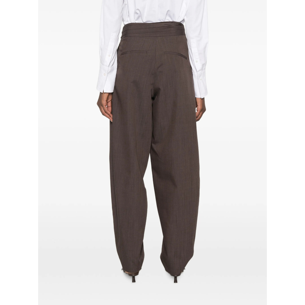 [ROHE] Trousers FW26 420-30-041  DKBRO