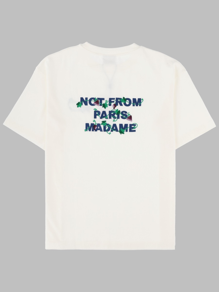 [DROLE DE MONSIEUR] T-shirts Short Sleeve FW26 TS327_CO248OFFWHITE