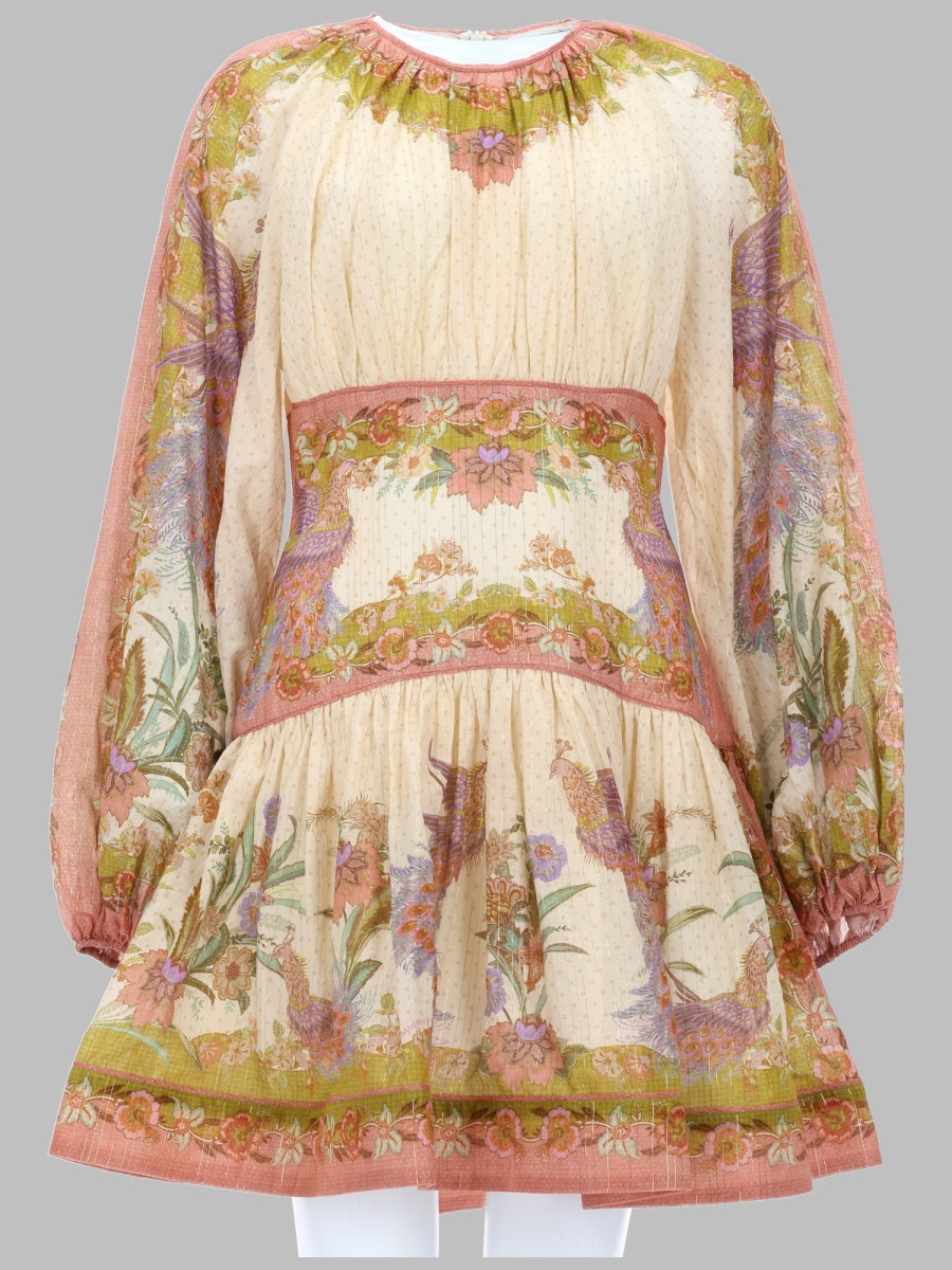 [Zimmermann] Long sleeve dress FW26 5515DSS262_CTSF