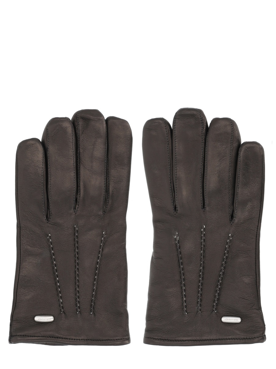 [Our Legacy] Gloves FW26 A4248HIB_BLACKLEATHER