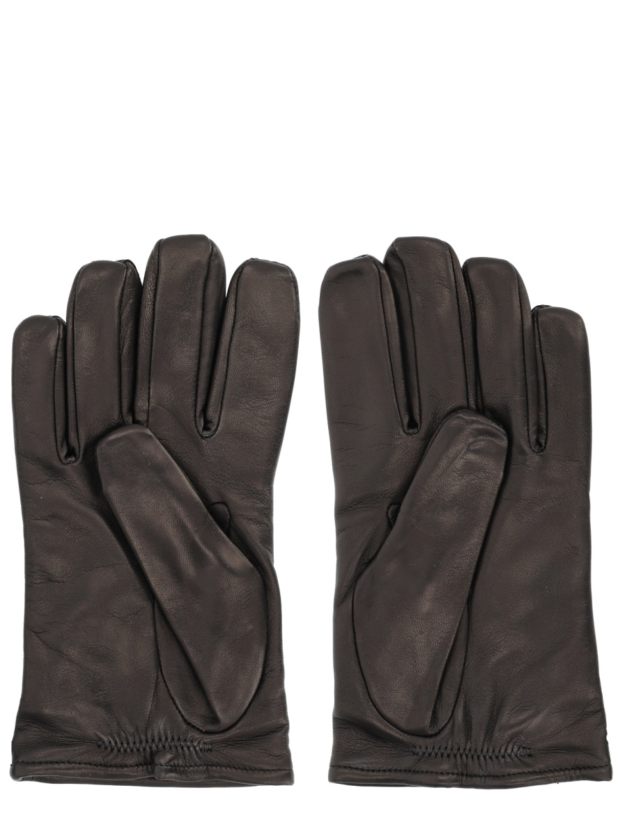 [Our Legacy] Gloves FW26 A4248HIB_BLACKLEATHER
