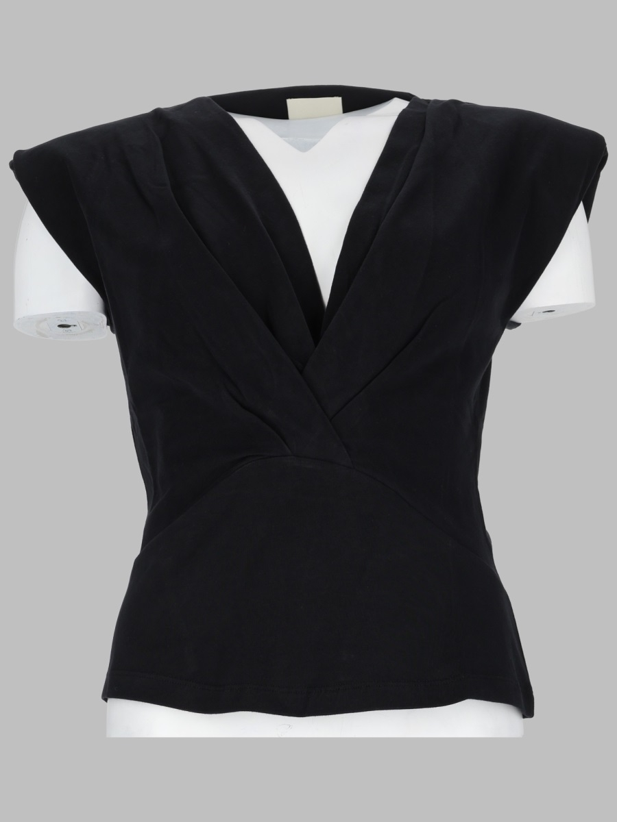[Isabel Marant] T-shirts Sleeveless FW26 TS0341FA_A1N41I01BK