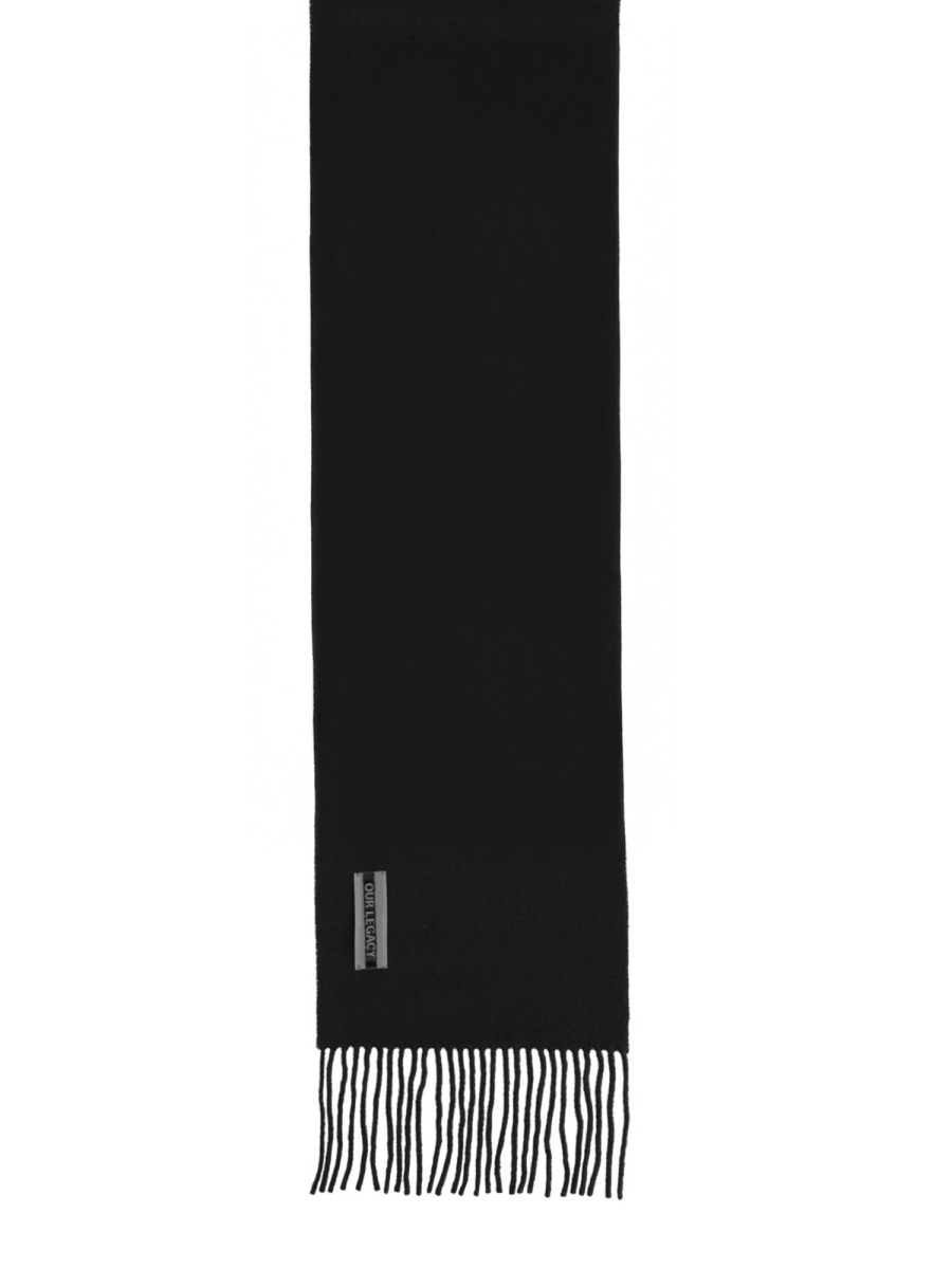 [Our Legacy] Scarf FW26 A4248EAB_BLACKDOUBLEWOOL