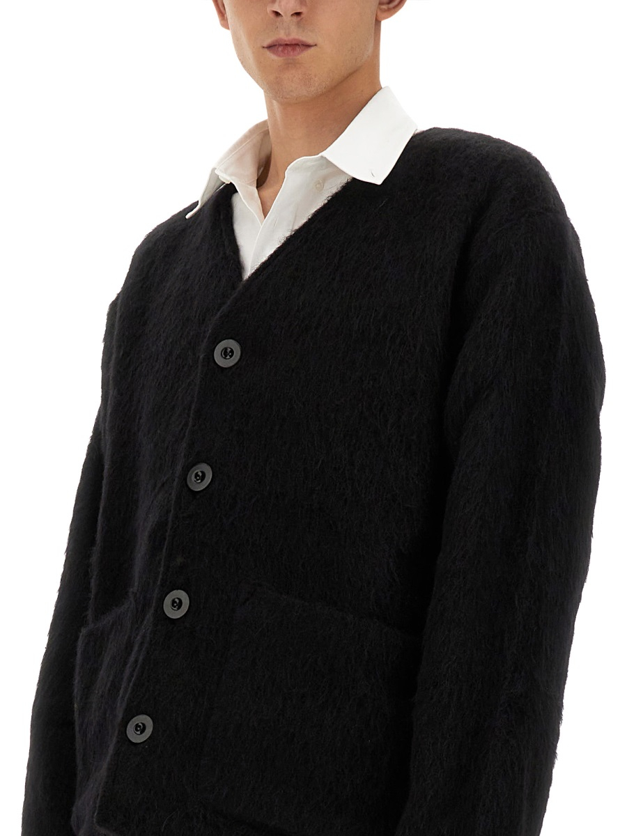 [Our Legacy] Cardigan FW26 M4206CBM_BLACKMOHAIR