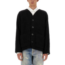 [Our Legacy] Cardigan FW26 M4206CBM_BLACKMOHAIR