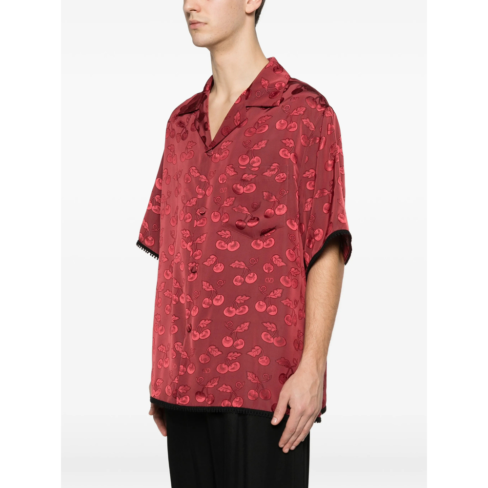 [Valentino] Shirts Short Sleeve SS26 8V3AAN11B8S  C4X