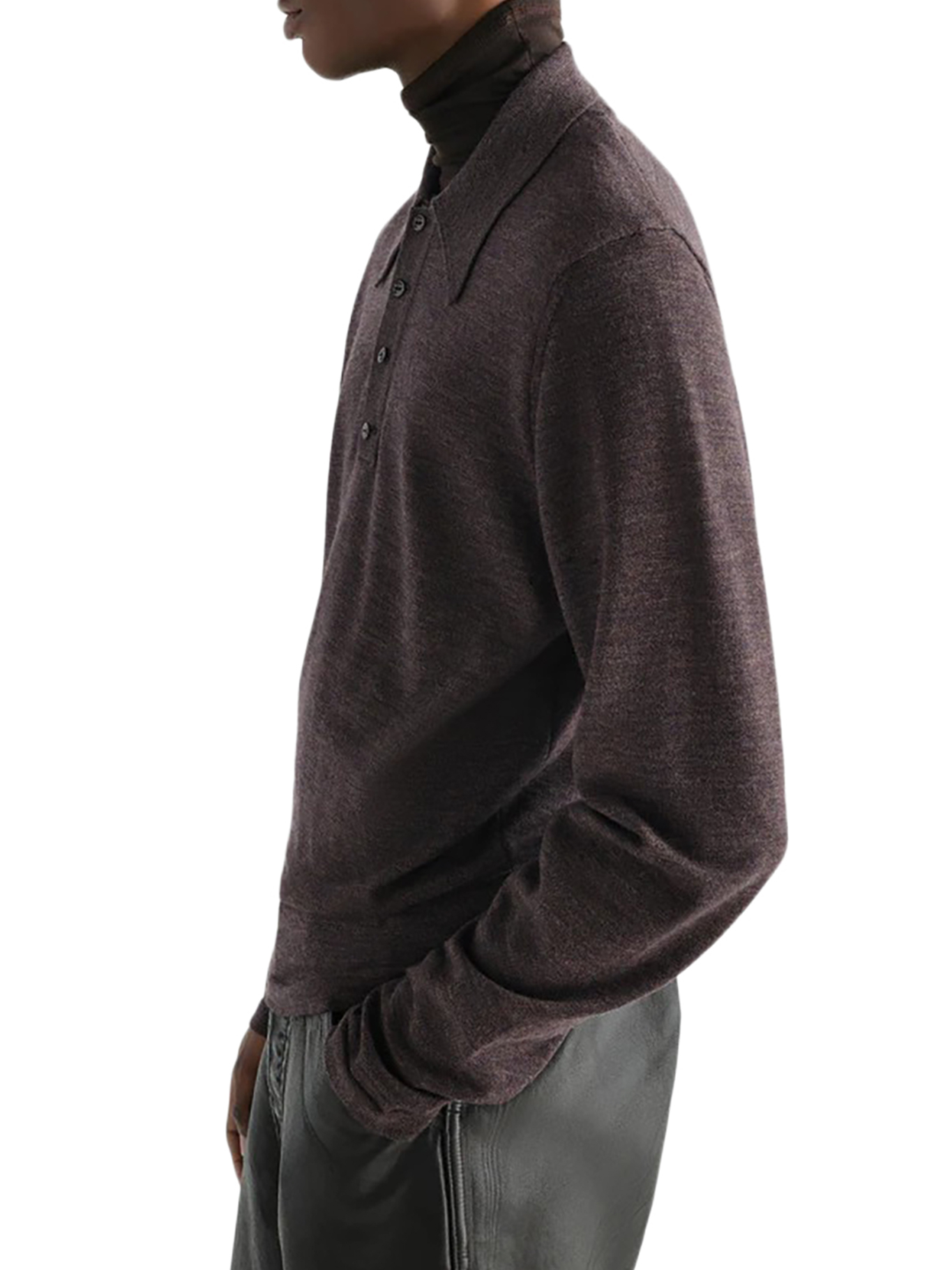 [LEMAIRE] Knitwear FW26 TS0031LK1072BR528 ECORCE