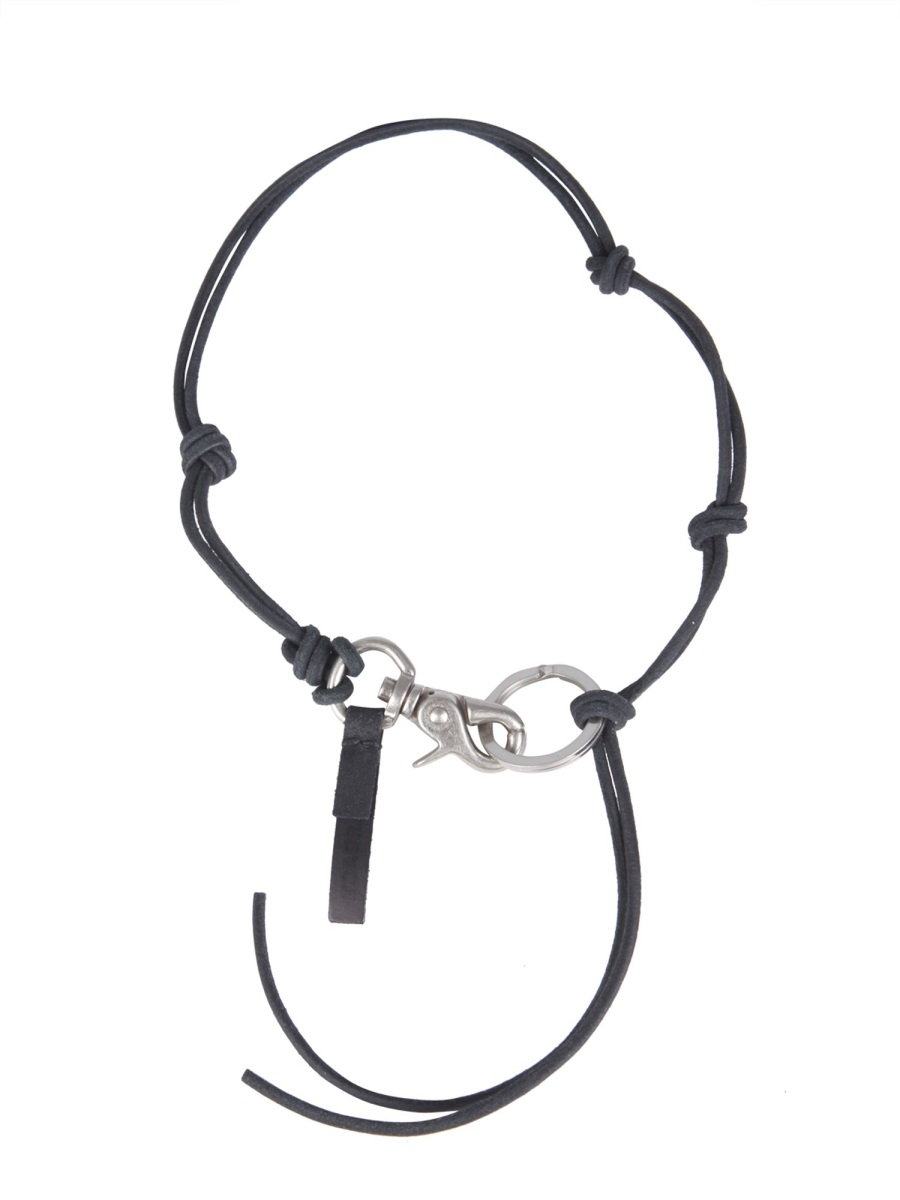 [Our Legacy] Necklace FW26 A2208LBL_BLACKLEATHER