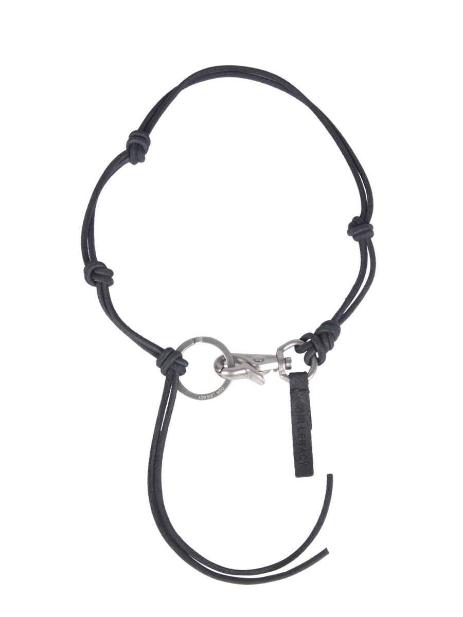 [Our Legacy] Necklace FW26 A2208LBL_BLACKLEATHER
