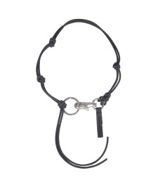 [Our Legacy] Necklace FW26 A2208LBL_BLACKLEATHER