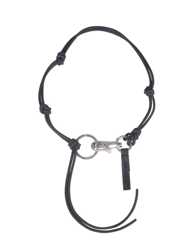 [Our Legacy] Necklace FW26 A2208LBL_BLACKLEATHER