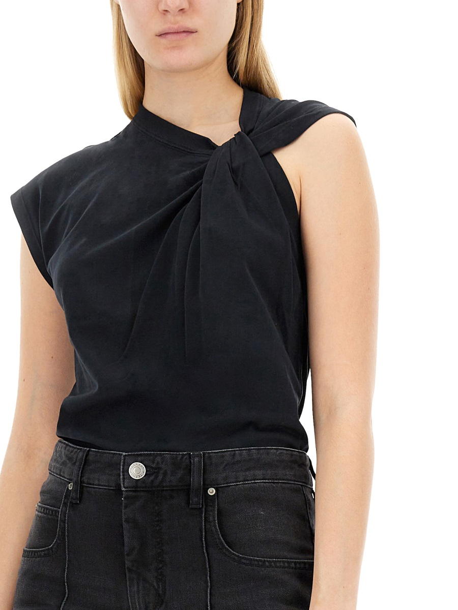 [Isabel Marant] Tank top FW26 TS0175FA_A1N41I01BK