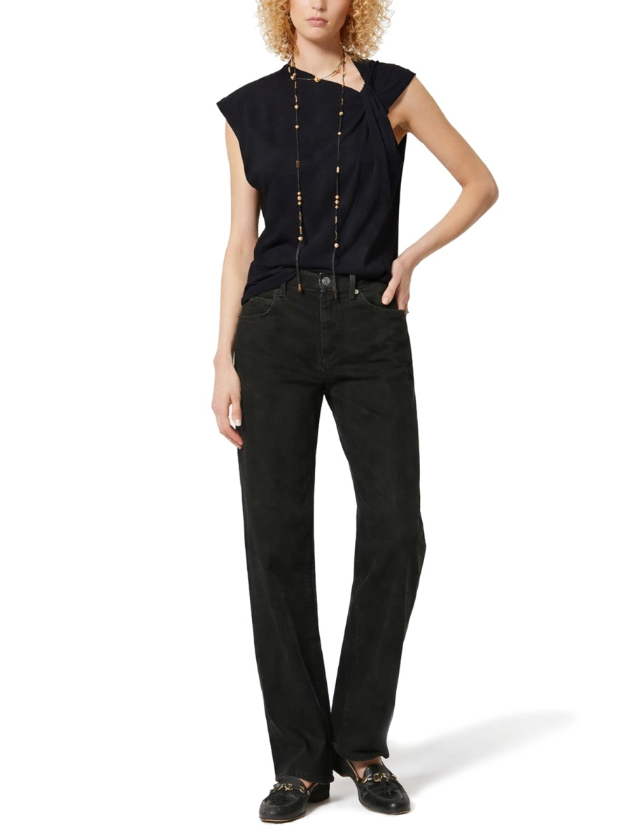 [Isabel Marant] Tank top FW26 TS0175FA_A1N41I01BK