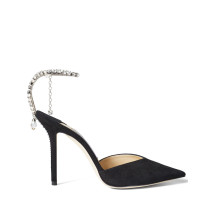 [Jimmy Choo] Pumps FW26 SAEDA100EWABLACKCRYSTAL