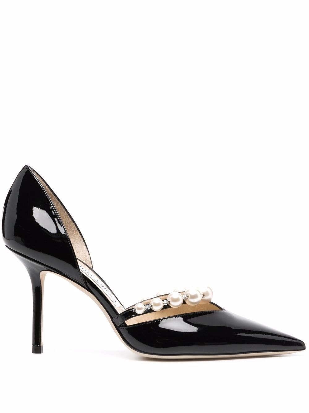 [Jimmy Choo] Pumps FW26 AURELIE85XKMBLACKWHITE
