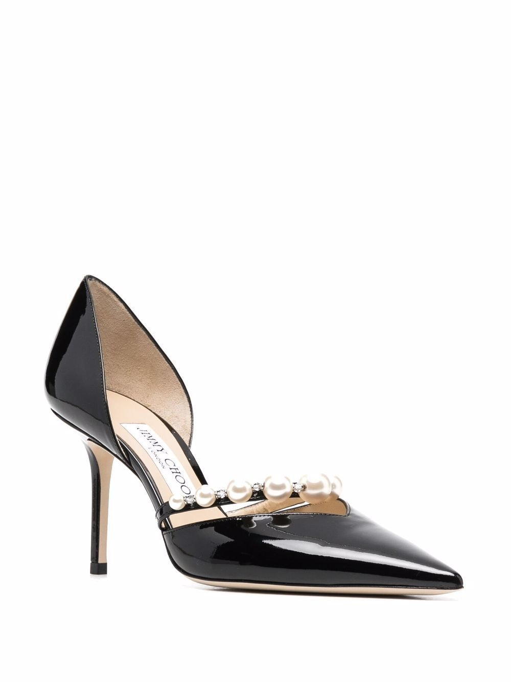 [Jimmy Choo] Pumps FW26 AURELIE85XKMBLACKWHITE