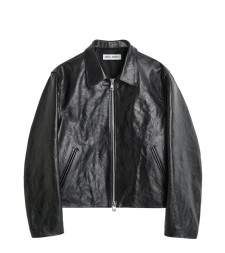 [Our Legacy] Jacket FW26 M4239MTD_TOPDYEDBLACKLEATHER