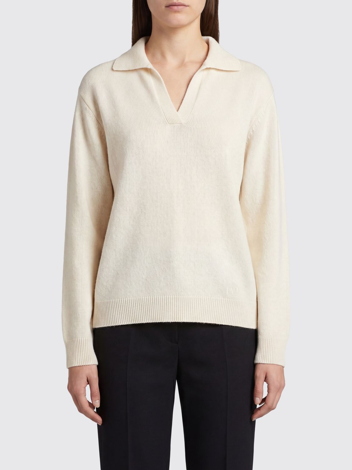 [Valentino] T-shirts Long Sleeve FW26 KC75GAEW 4MM