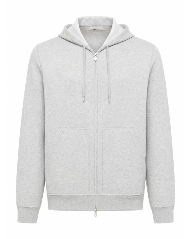 [Brunello Cucinelli] Zip Up FW26 MM8319069GC1252 MEDIUM GREY