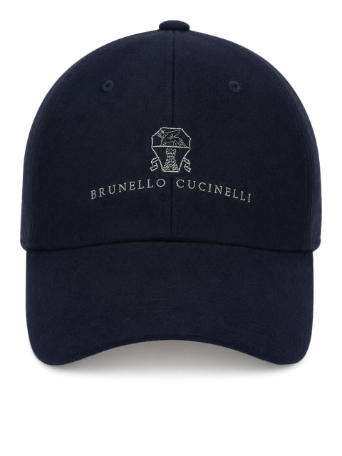 [Brunello Cucinelli] Hat FW26 M038P9850CFM33 BLUE GREY