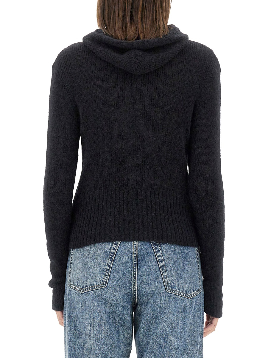 [Our Legacy] Cardigan FW26 W4243CB_BLACKFUZZYALPACA