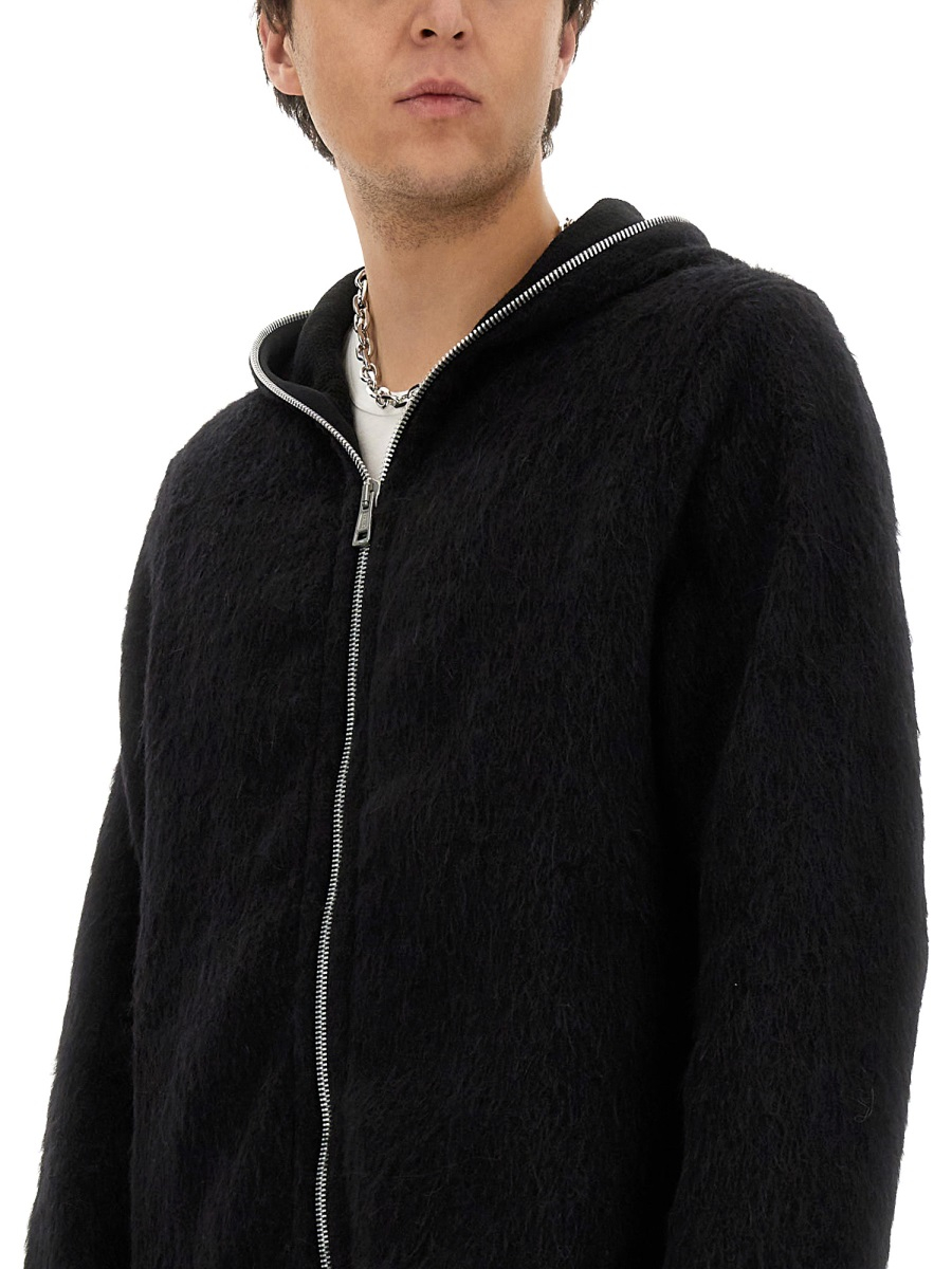 [Our Legacy] Cardigan FW26 M4243FBH_BLACKHAIRYWOOL