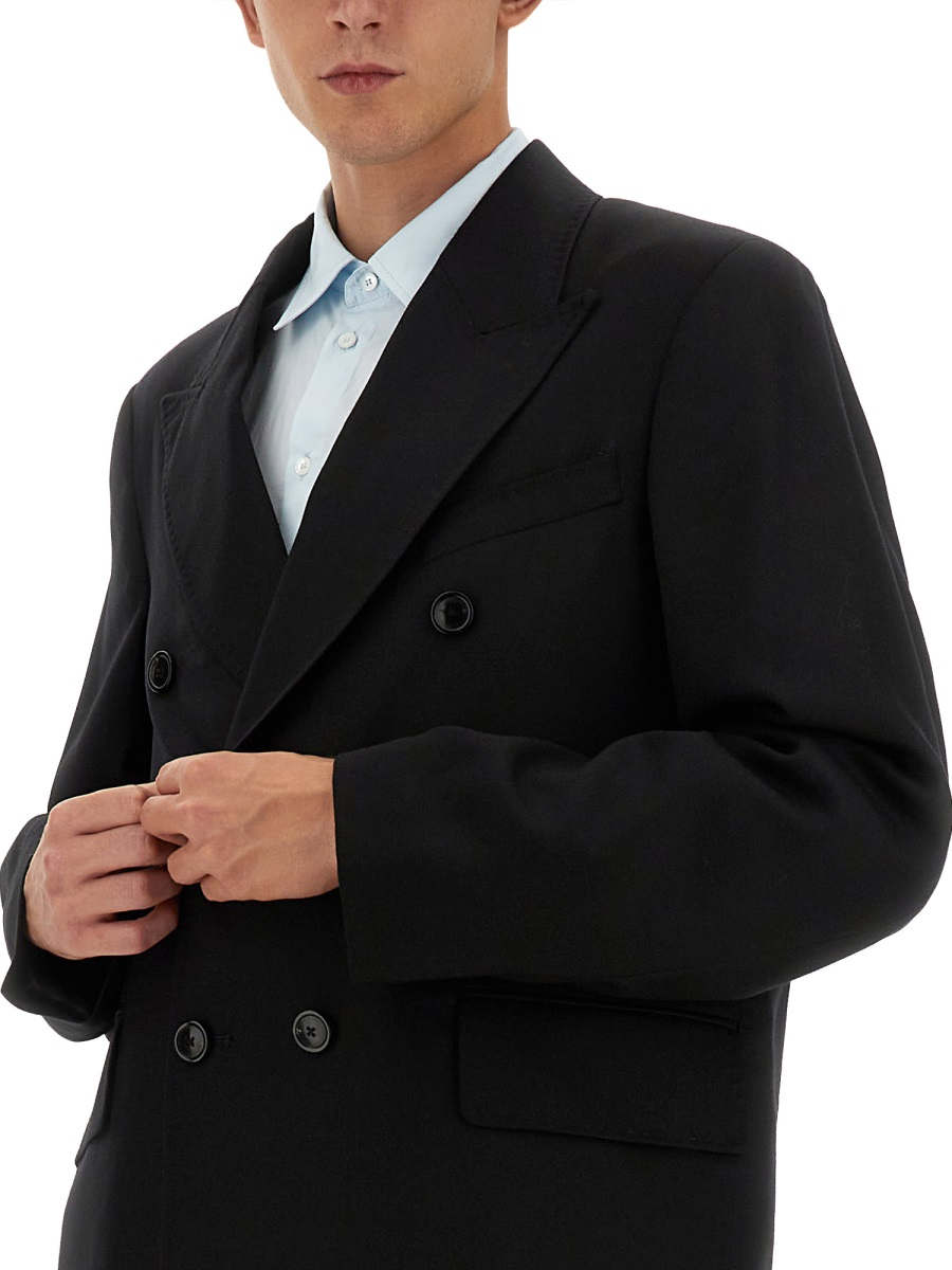 [Our Legacy] Jacket FW26 M4200DBBP_BLACKPANAMAWOOL