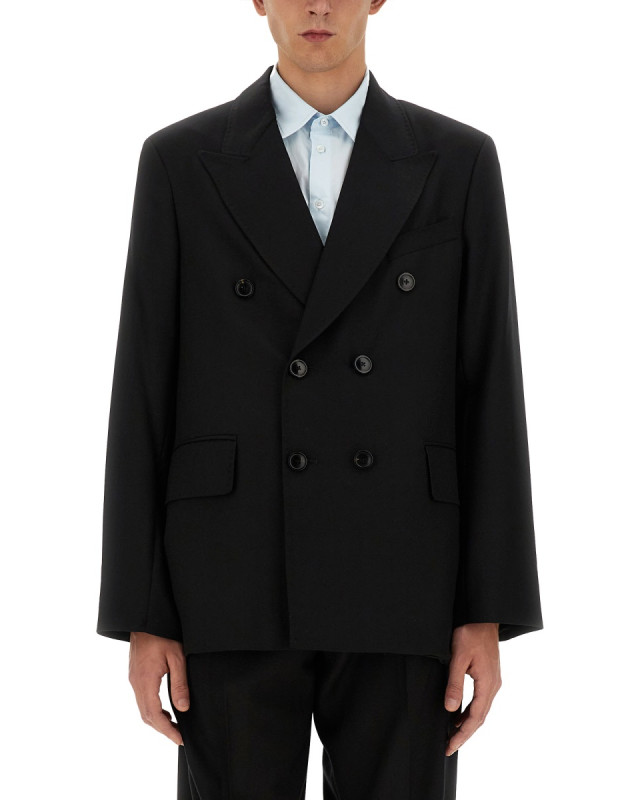 [Our Legacy] Jacket FW26 M4200DBBP_BLACKPANAMAWOOL