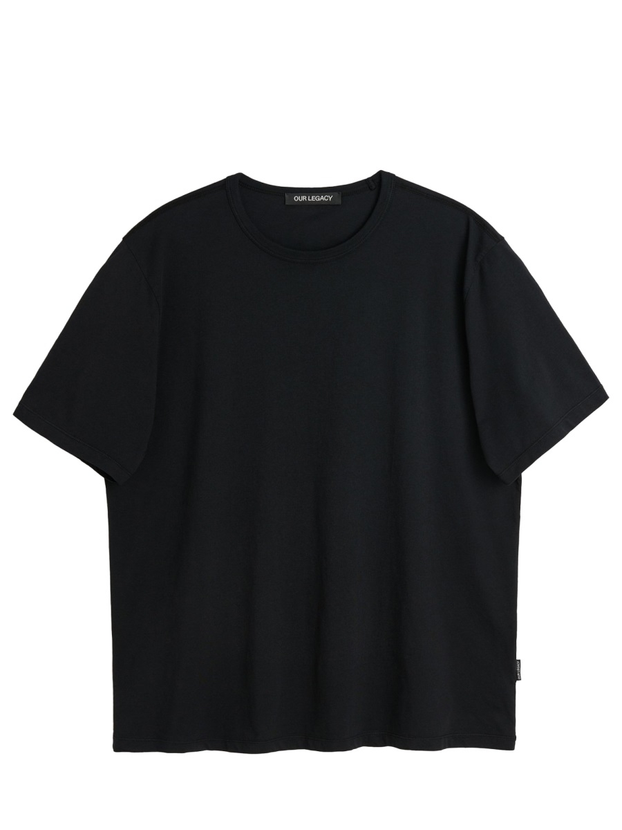 [Our Legacy] T-shirts Short Sleeve FW26 M2206NBL_BLACKCLEANJERSEY