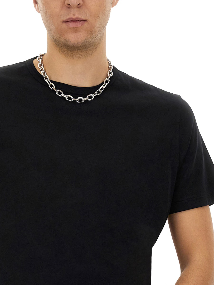 [Our Legacy] T-shirts Short Sleeve FW26 M2206NBL_BLACKCLEANJERSEY