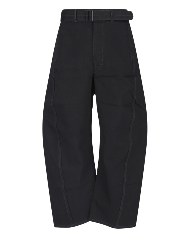 [LEMAIRE] Trousers FW26 PA326 LD1055BK999