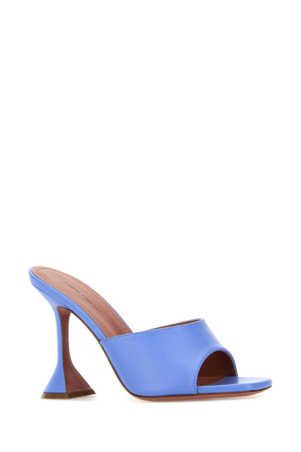 [Amina Muaddi] Sandals SS26 LUPITASLIPPER95 BABYBLUE