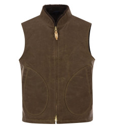 [Manifattura Ceccarelli] Vest FW26 7916WX DARK TAN