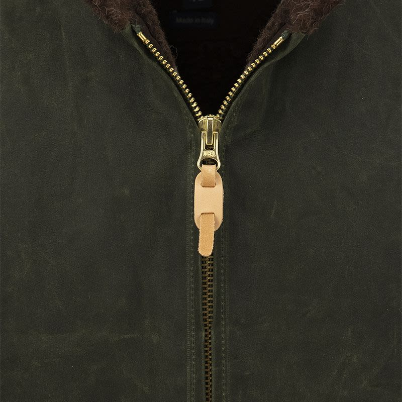 [Manifattura Ceccarelli] Vest FW26 7916-WX D/GREEN