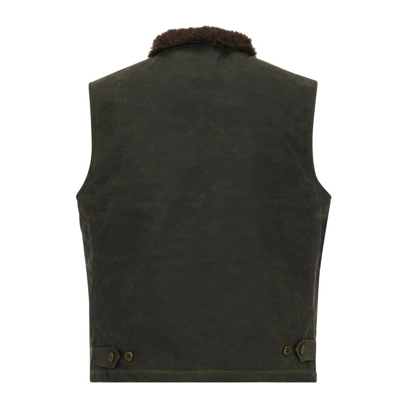 [Manifattura Ceccarelli] Vest FW26 7916-WX D/GREEN