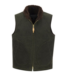 [Manifattura Ceccarelli] Vest FW26 7916-WX D/GREEN