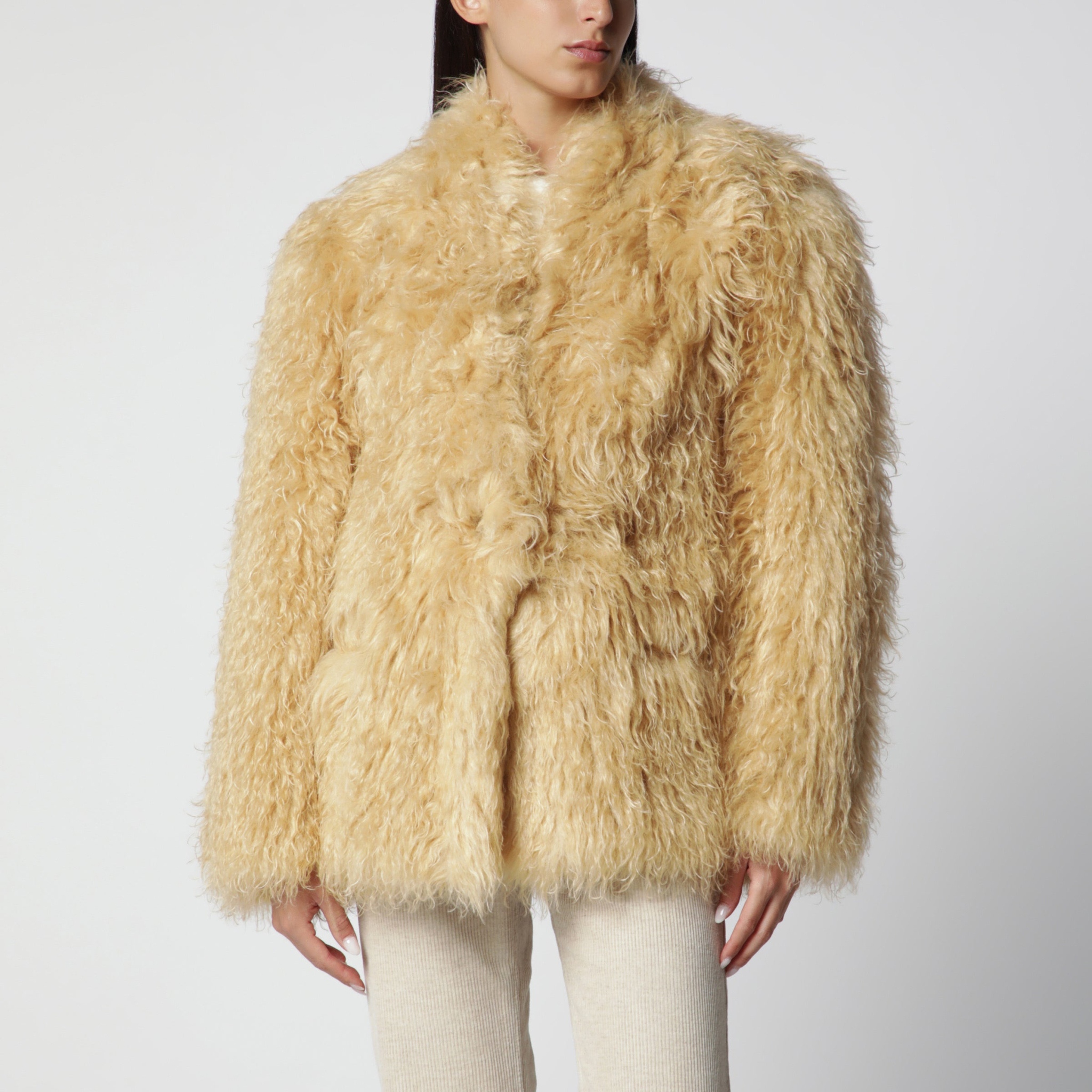 [Isabel Marant] Fur Jacket FW26 MA0567FAD3A04I
