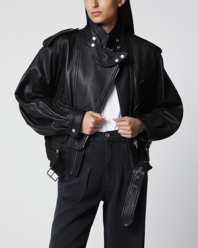 [Isabel Marant] Leather Jacket FW26 VE0744FAD3B04I