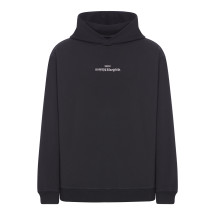 [Maison Margiela] Hoodie SS26 S50GU0167S25503962 BLACK WHITE EMBROIDERY