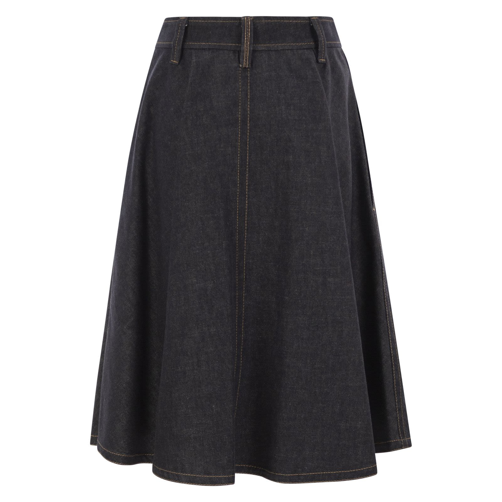 [Brunello Cucinelli] Long skirt FW26 ML134G4087 C001