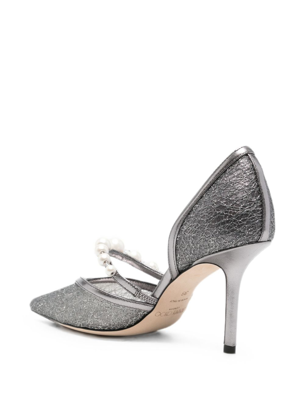 [Jimmy Choo] Pumps FW26 AURELIE85QKGANTHRACITE/WHITE
