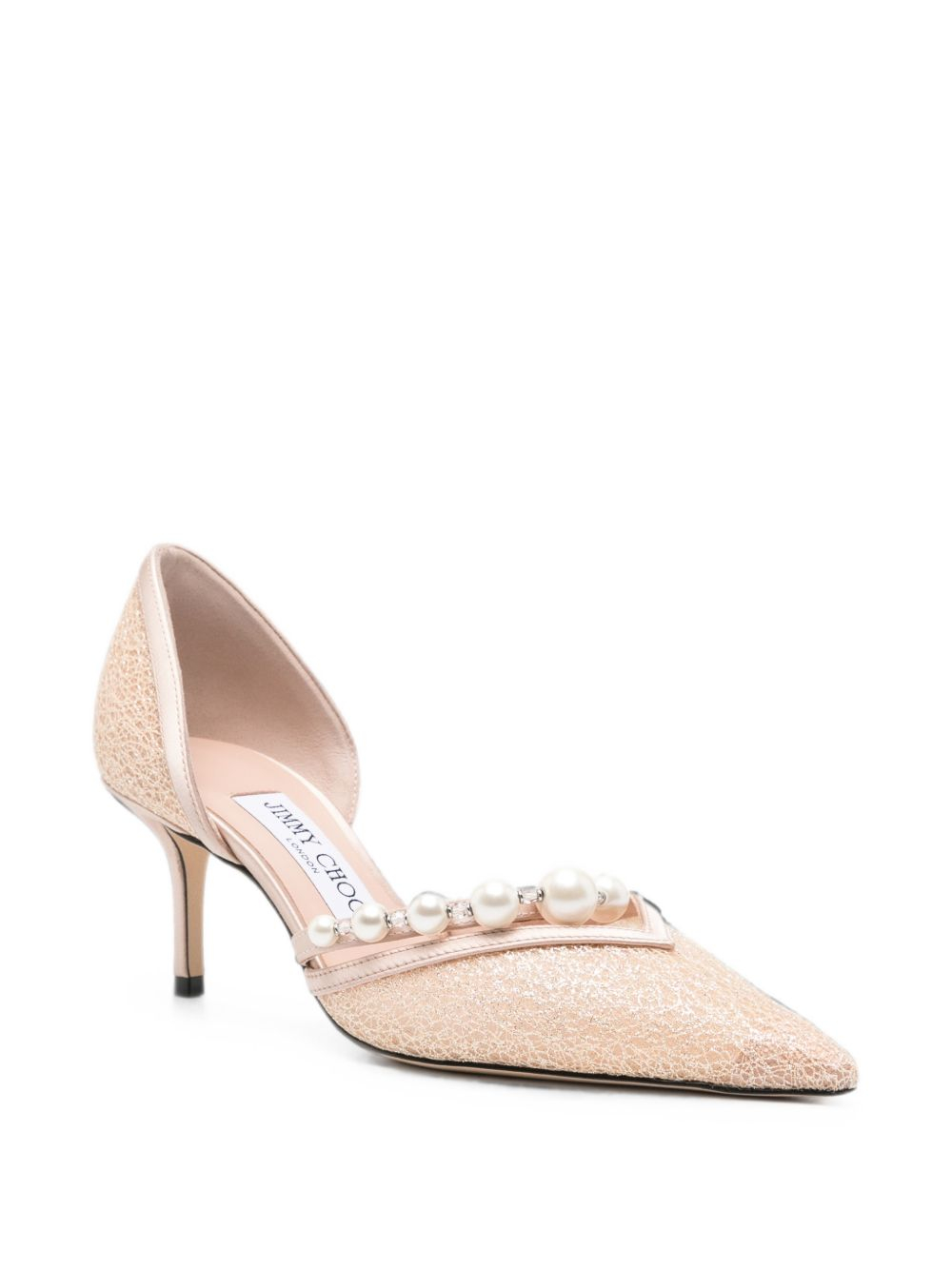 [Jimmy Choo] Pumps FW26 AURELIE65QKGMACARON/WHITE