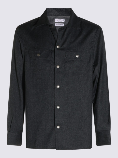 [Brunello Cucinelli] Shirts Long Sleeve FW26 MY6660721C004