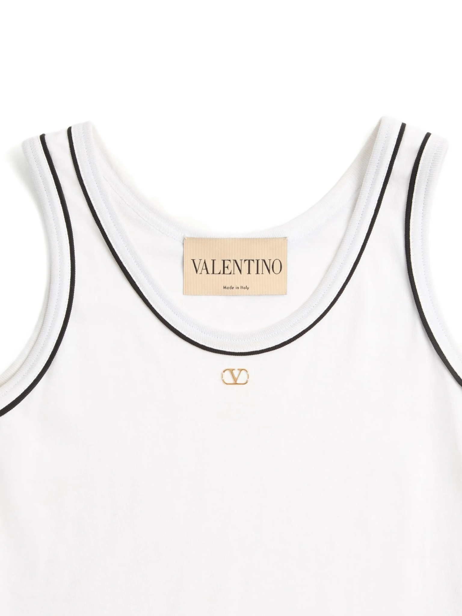 [Valentino Garavani] Tank top FW26 9B3MC02QAA5A01