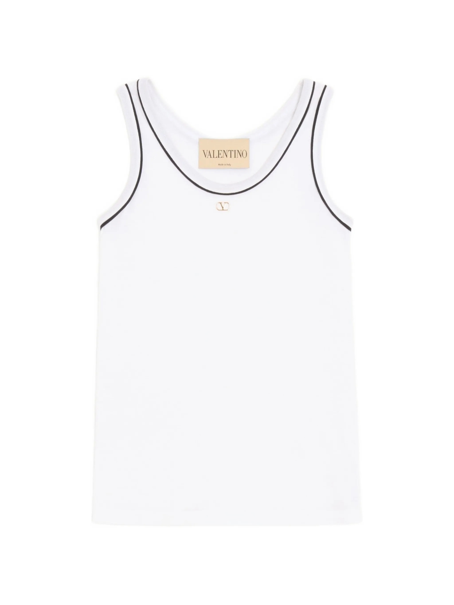 [Valentino Garavani] Tank top FW26 9B3MC02QAA5A01